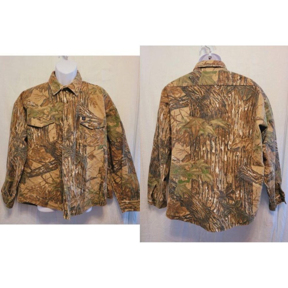 Codet Realtree Button Down Cotton Jacket Shirt - image 1